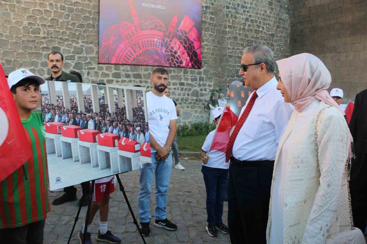 Diyarbakır’da 15 Temmuz Demokrasi ve Milli Birlik Günü etkinlikleri düzenlendi