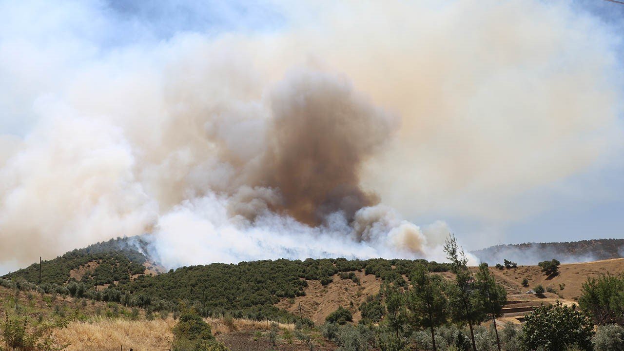 Kahramanmaraş’taki orman yangını kontrol altına alındı