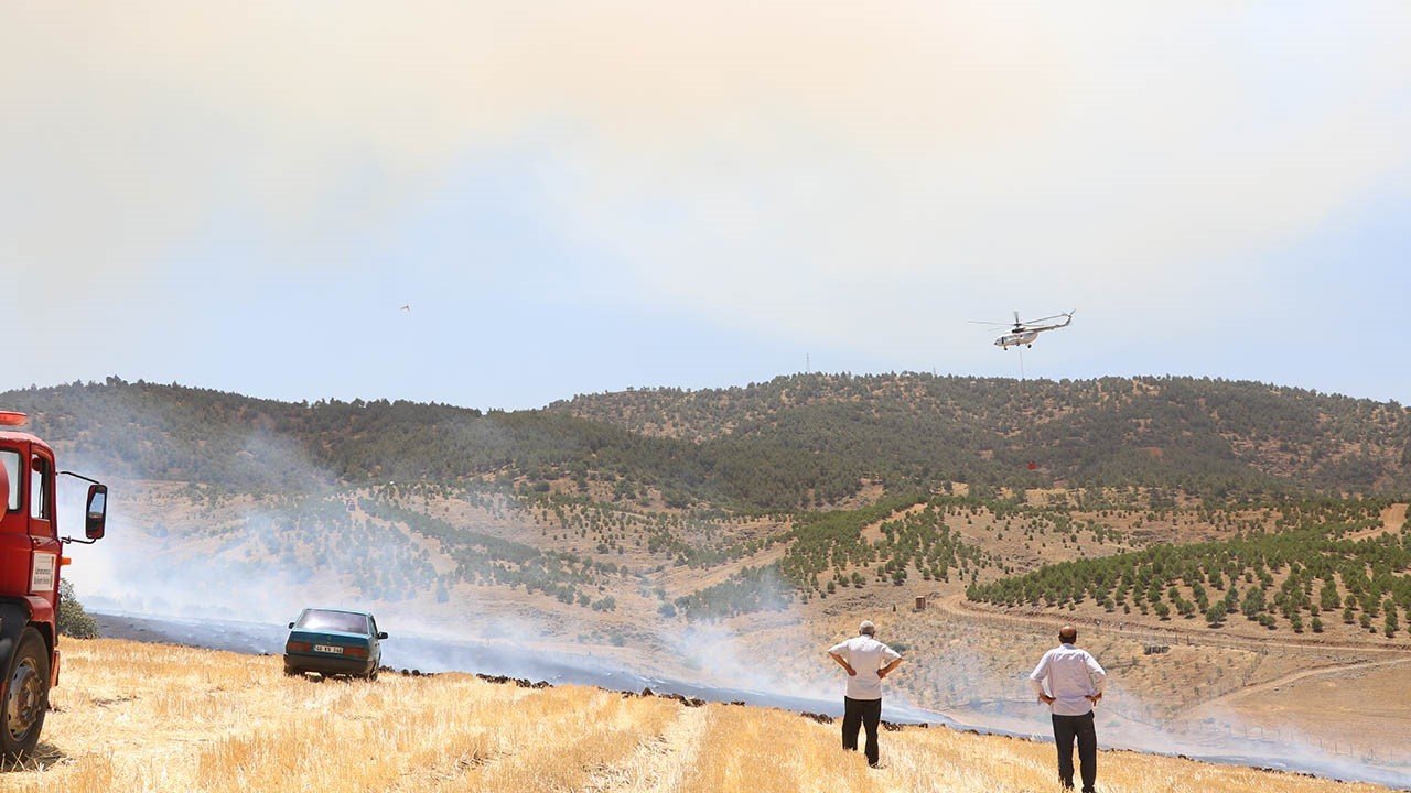 Kahramanmaraş’taki orman yangını kontrol altına alındı