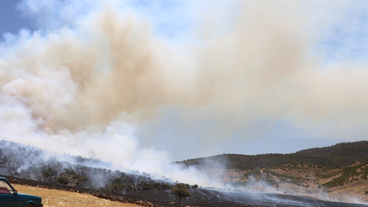 Kahramanmaraş’taki orman yangını kontrol altına alındı