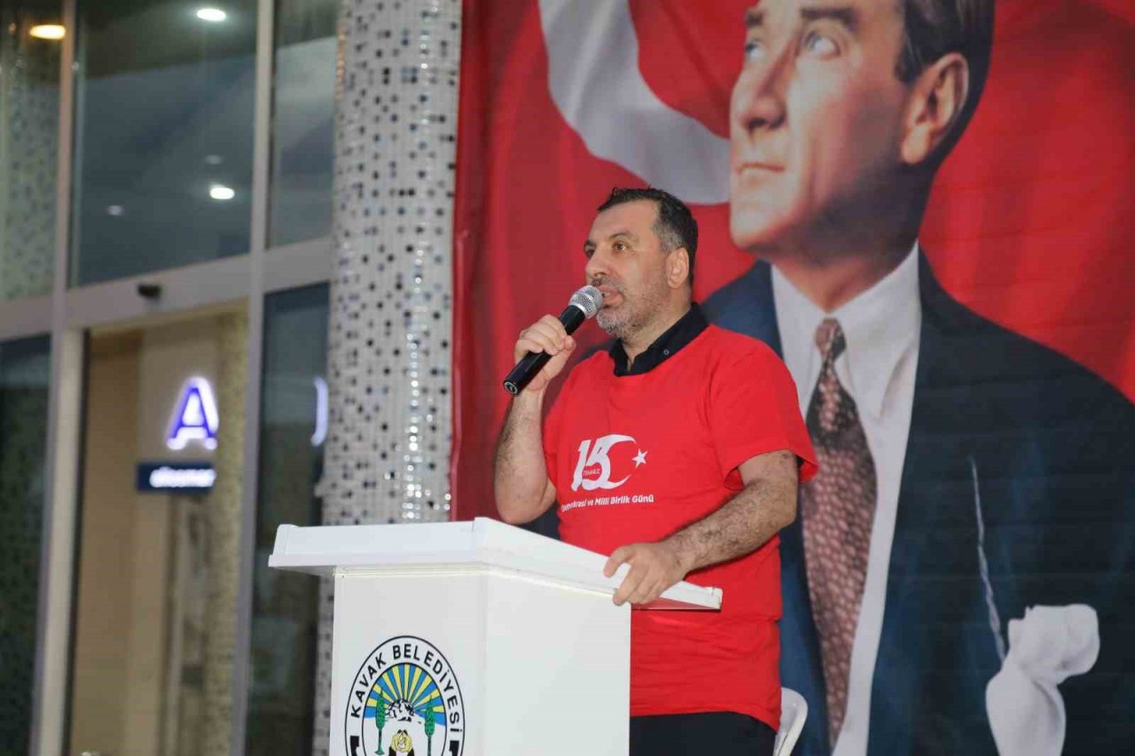 Kavak’ta 15 Temmuz kutlaması