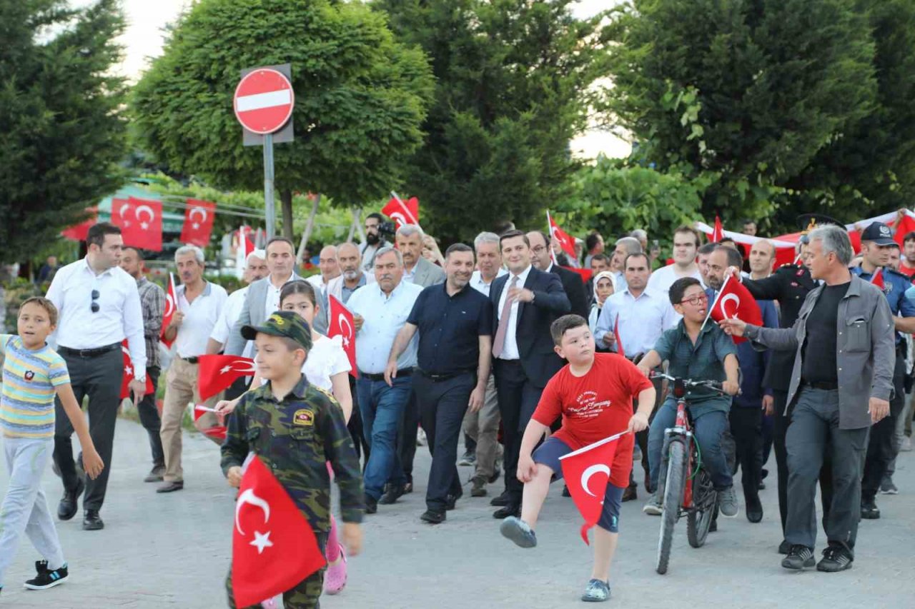 Kavak’ta 15 Temmuz kutlaması