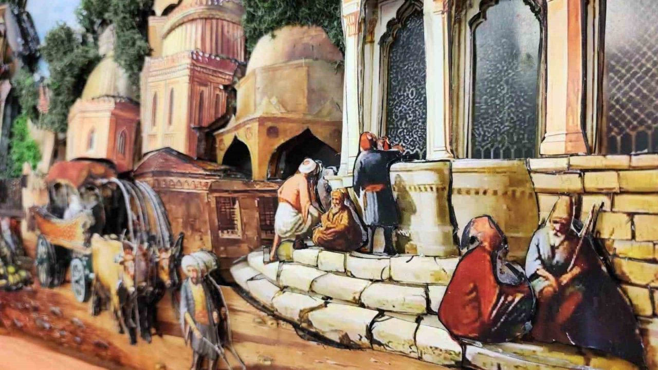 Kütahya’da Keçe Yapımı Kursu sergisi