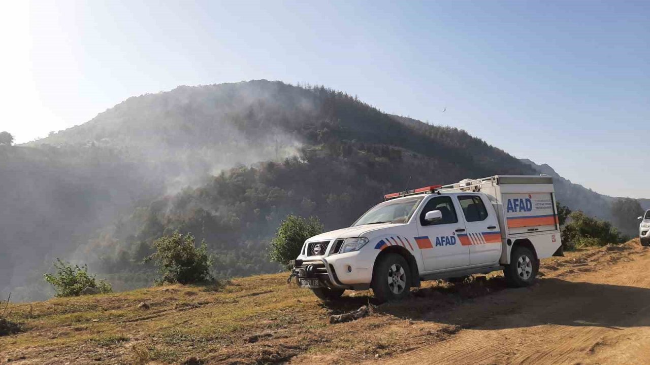 Osmaniye’de orman yangını kontrol altına alındı