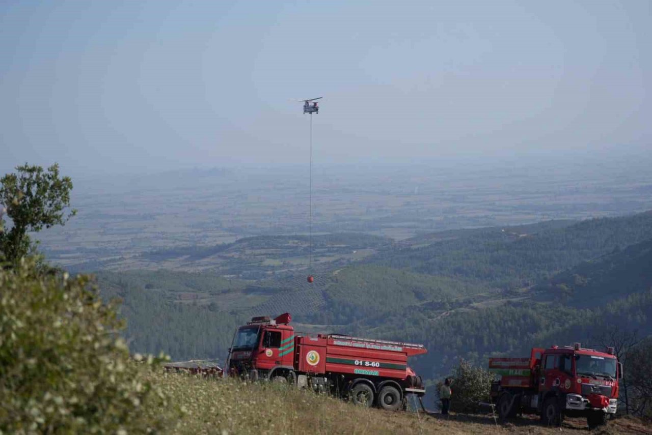 Osmaniye’de orman yangını kontrol altına alındı
