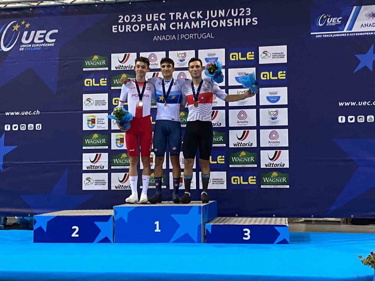 Milli bisikletçi Ramazan Yılmaz, Avrupa Pişt Şampiyonası’nda üçüncü oldu