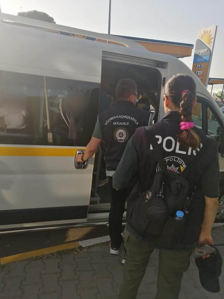 Sinop’ta 7 düzensiz göçmen yakalandı