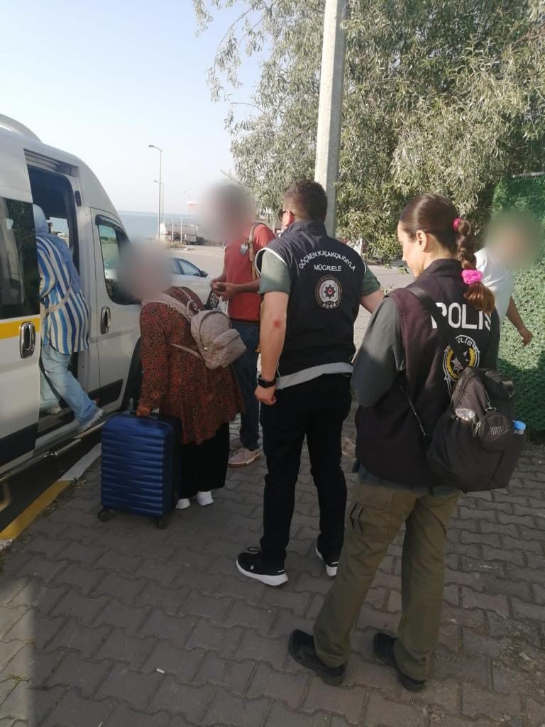 Sinop’ta 7 düzensiz göçmen yakalandı
