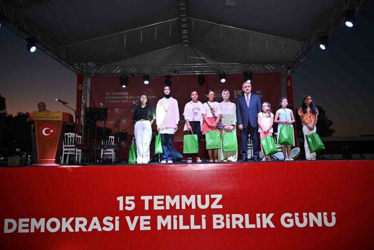 Yalova’da "15 Temmuz Anma Programı"