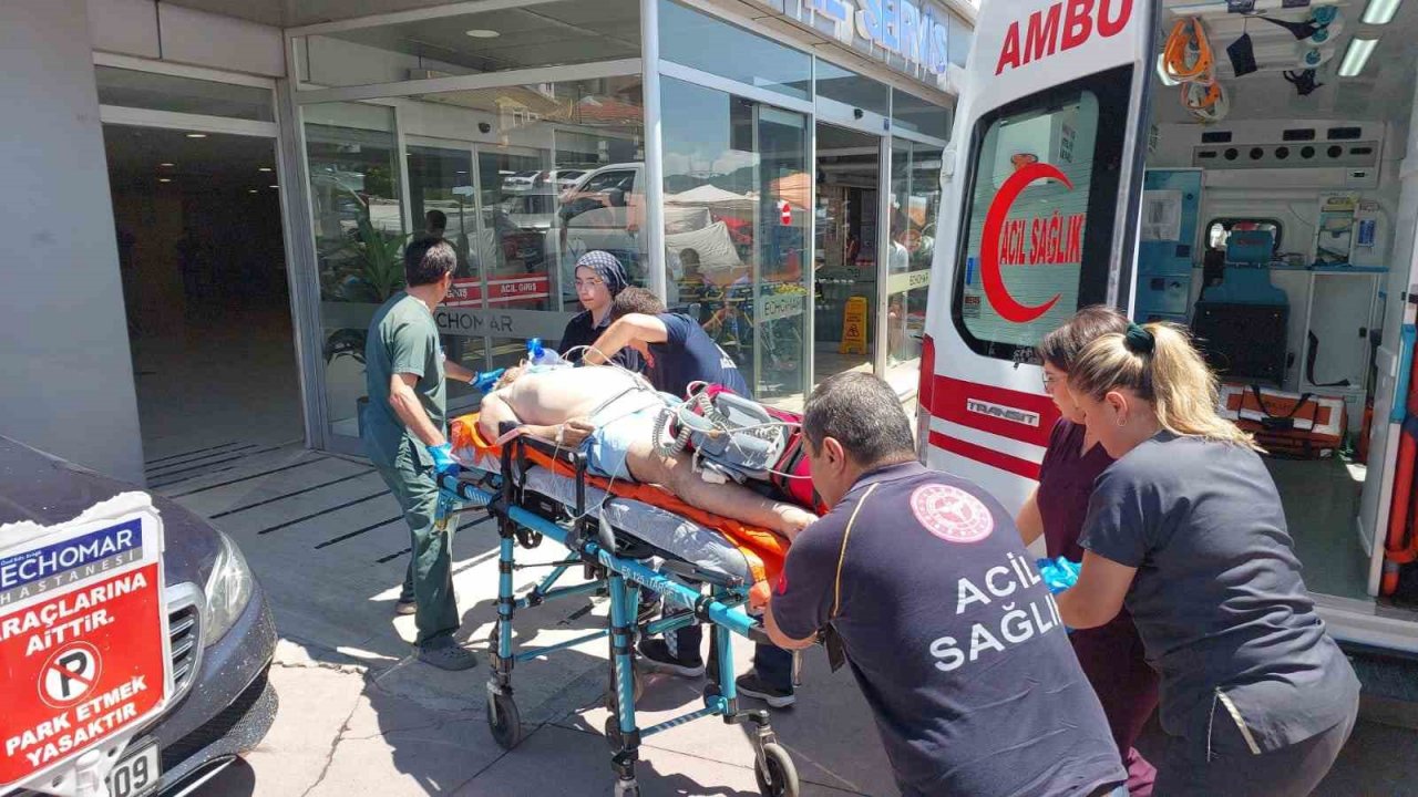 Plajda boğulma tehlikesi geçirdi