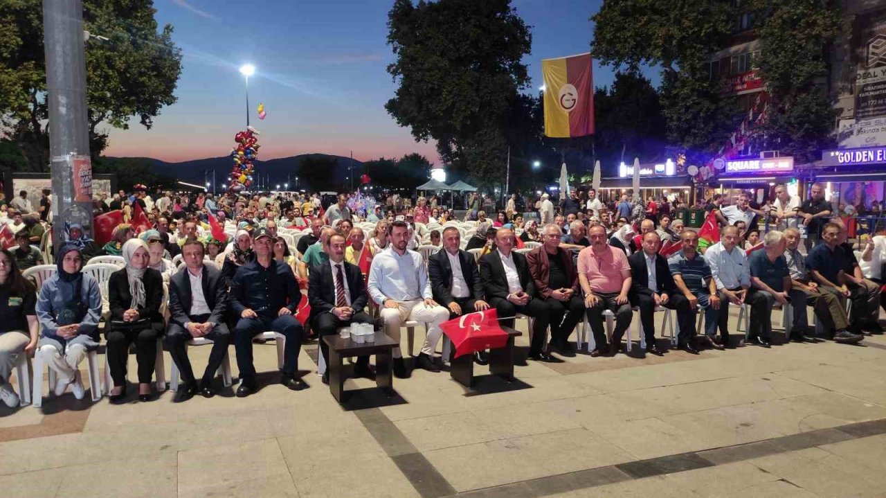 Bandırma’da 15 Temmuz programı