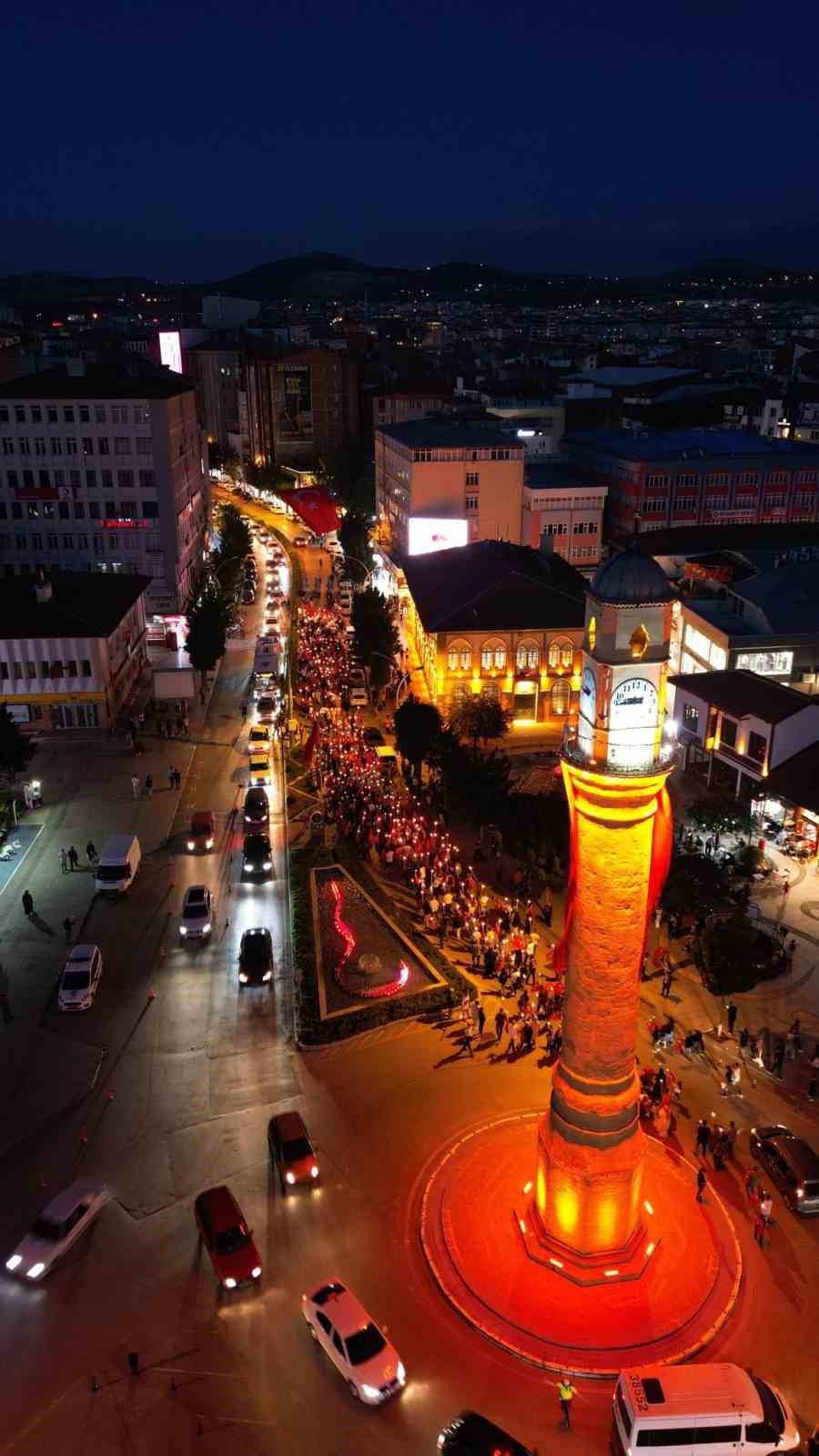 Çorum’da "15 Temmuz Demokrasi ve Milli Birlik Günü" etkinlikleri