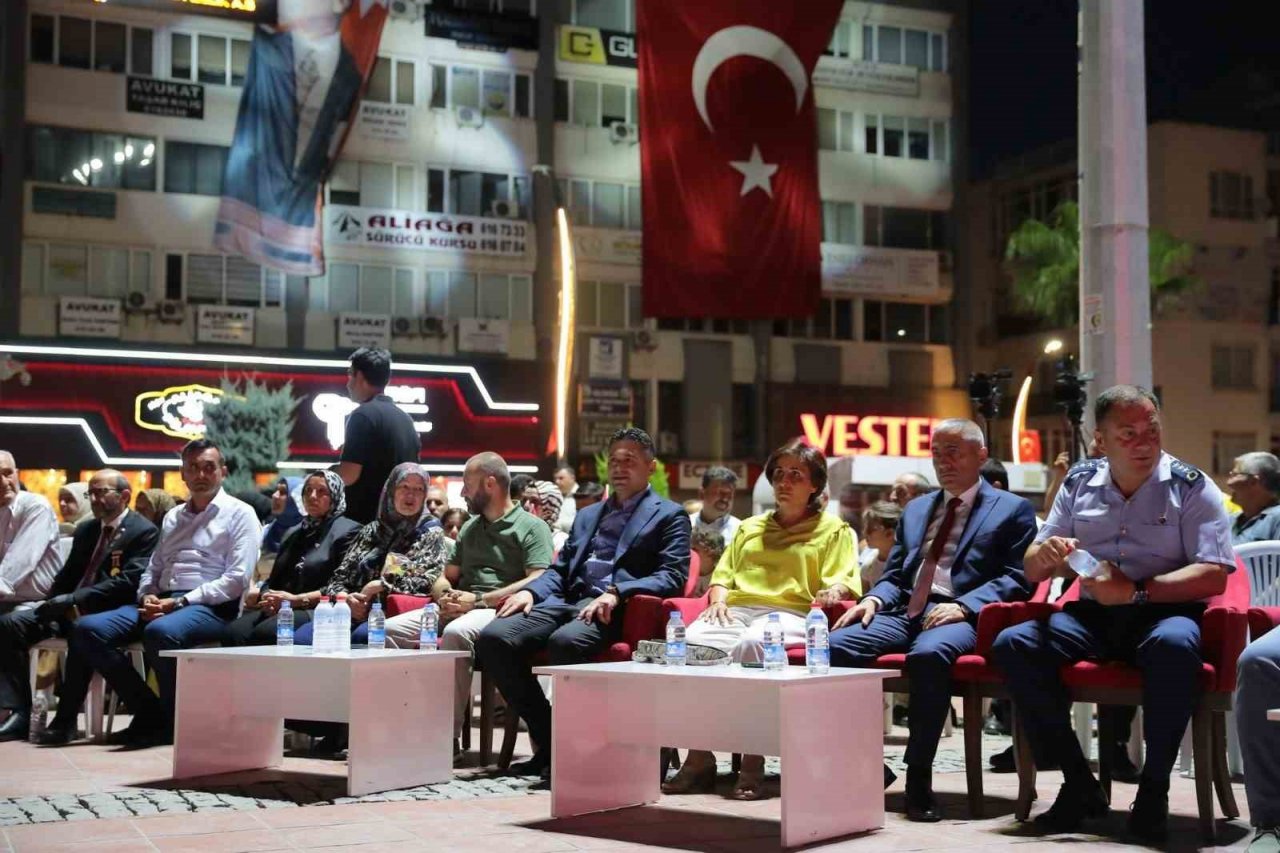 Aliağa’da "15 Temmuz Demokrasi ve Milli Birlik Günü" anma programı