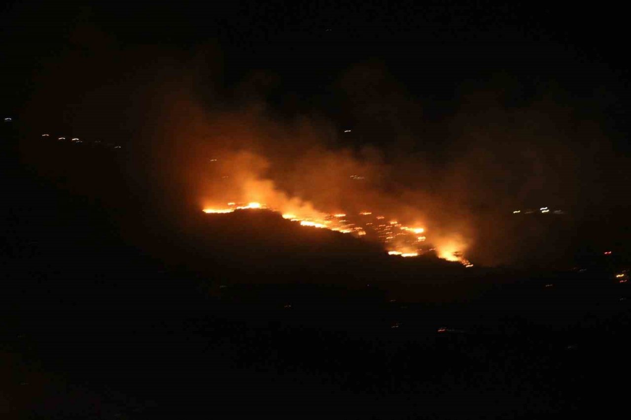 Hatay’da orman yangını büyüyor, 250 hektar zarar gördü