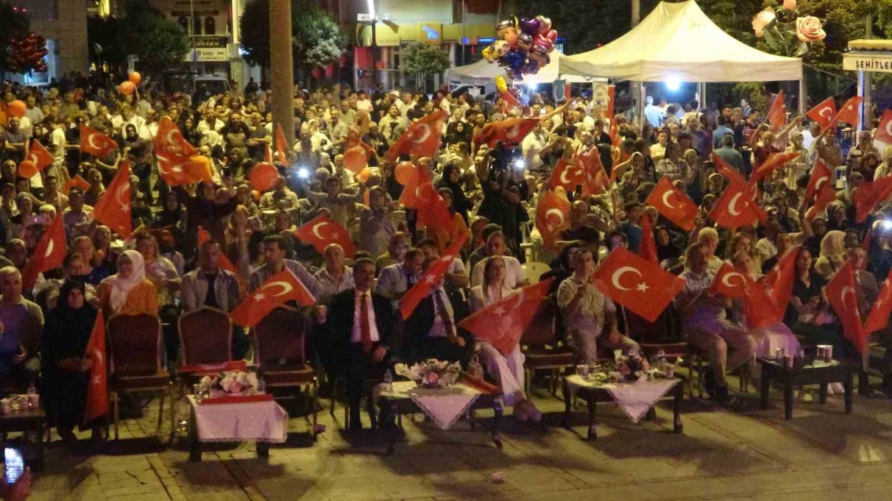 Isparta 15 Temmuz’un 7’nci yıl dönümünde tek yürek oldu