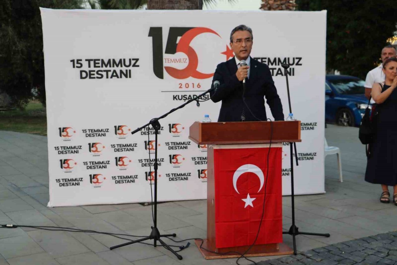 Kuşadası’nda 15 Temmuz şehitleri anıldı