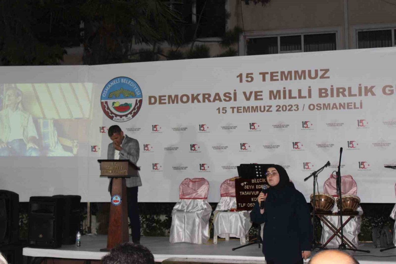 Osmaneli 15 Temmuz’da tek yürek oldu