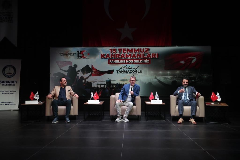 Şahinbey’de 15 Temmuz Kahramanları anlatıldı