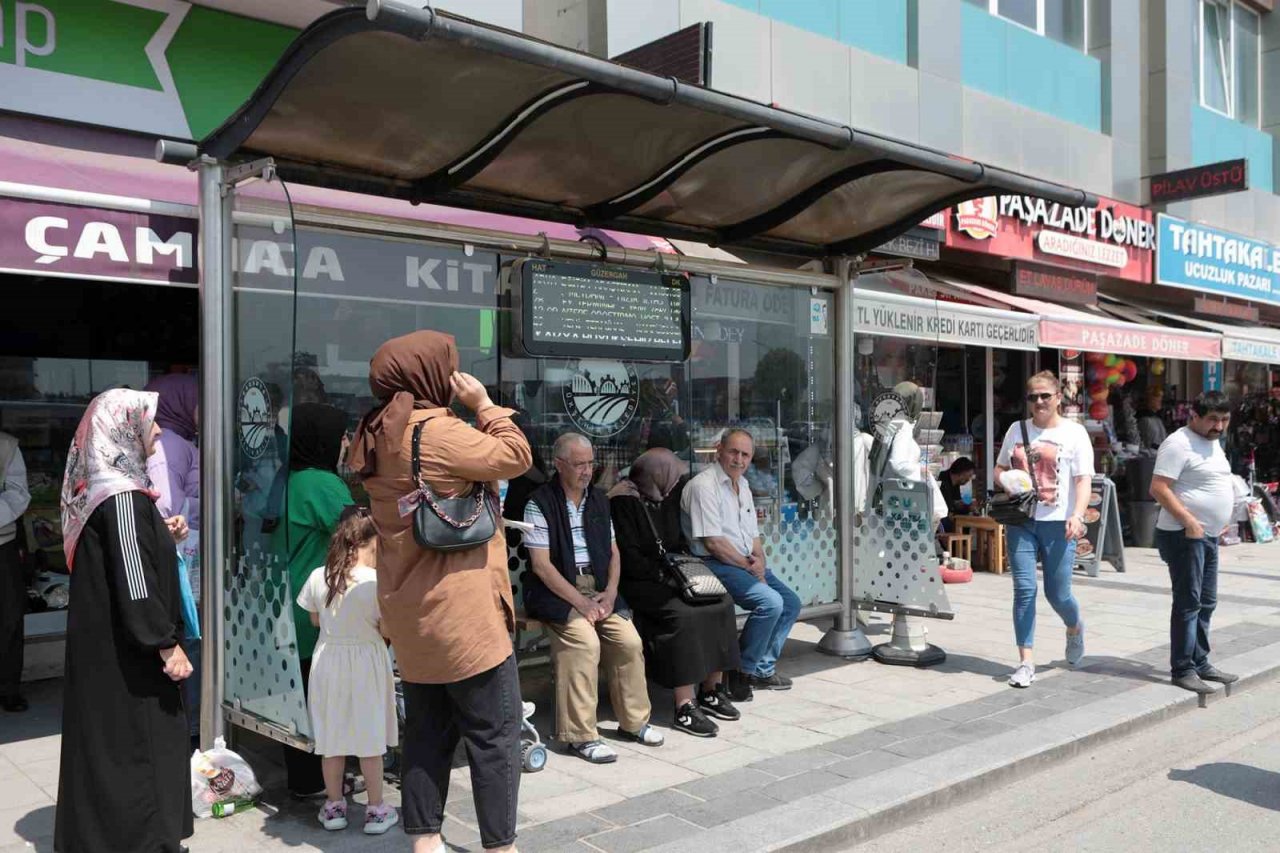 Akıllı duraklarla Sakarya’da yolculuk artık daha kolay