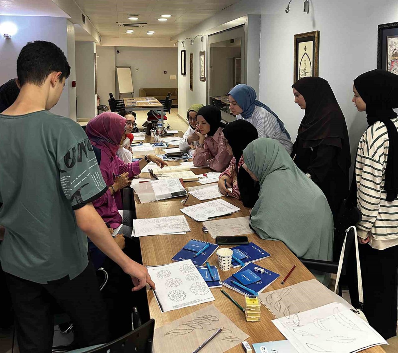 Genç Atölye’de ilk hafta eğitimleri sona erdi