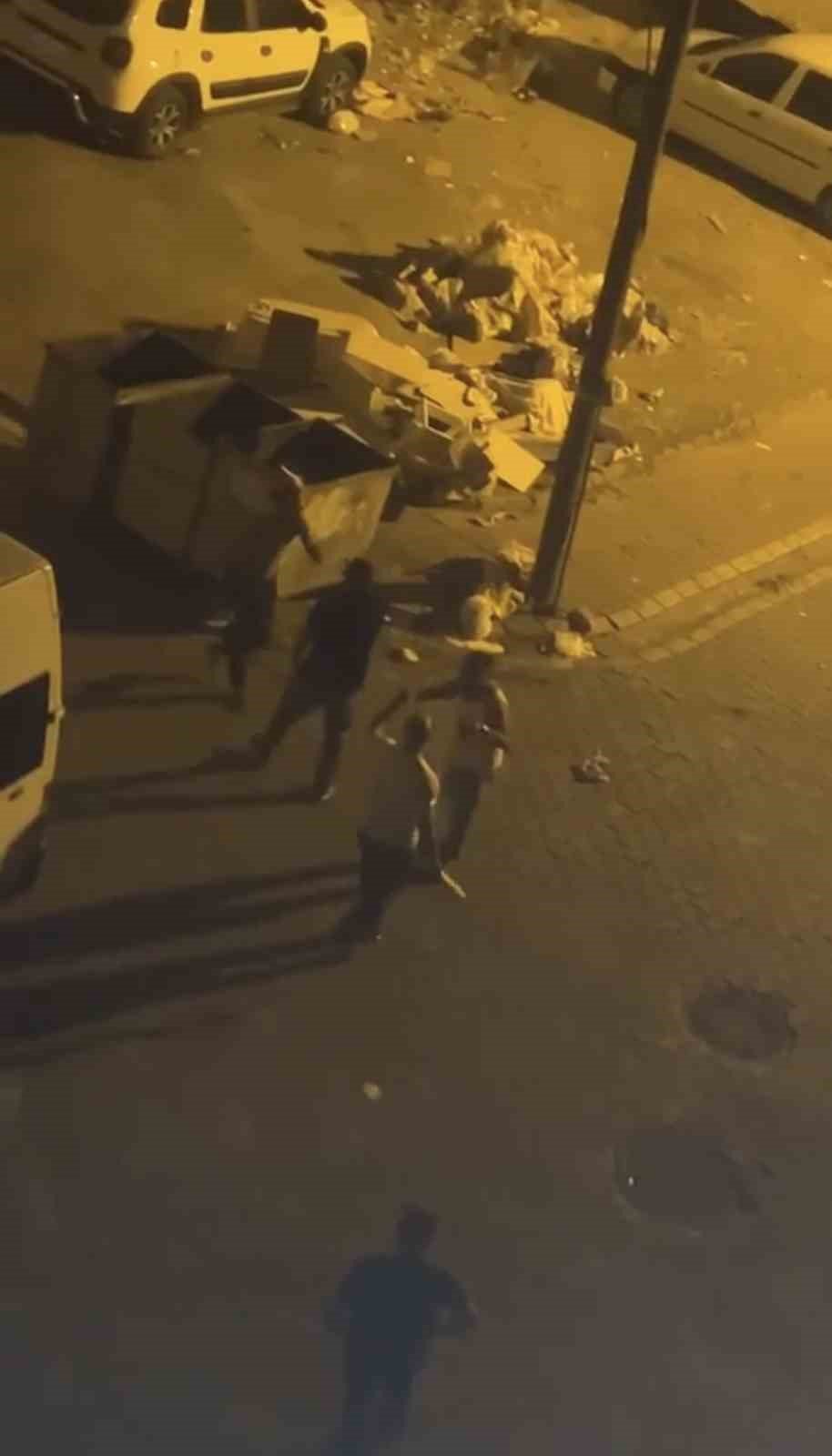 Alacak verecek kavgası sokağı savaş alanına çevirdi