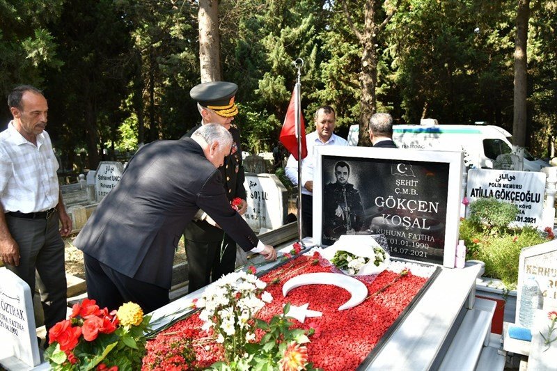 15 Temmuz şehitleri Tekirdağ’da törenlerle anıldı