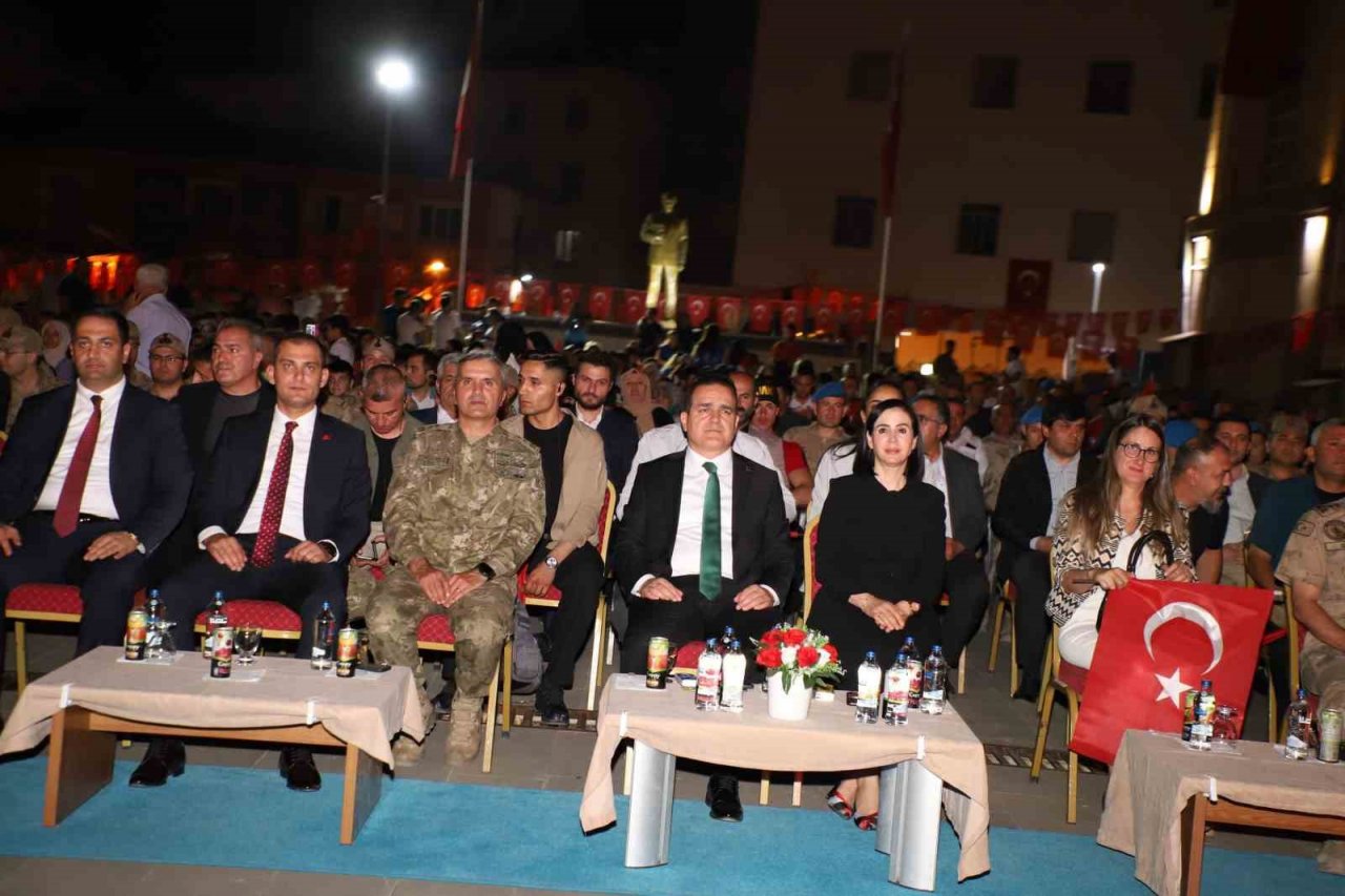 Hakkari’de 15 Temmuz etkinliği