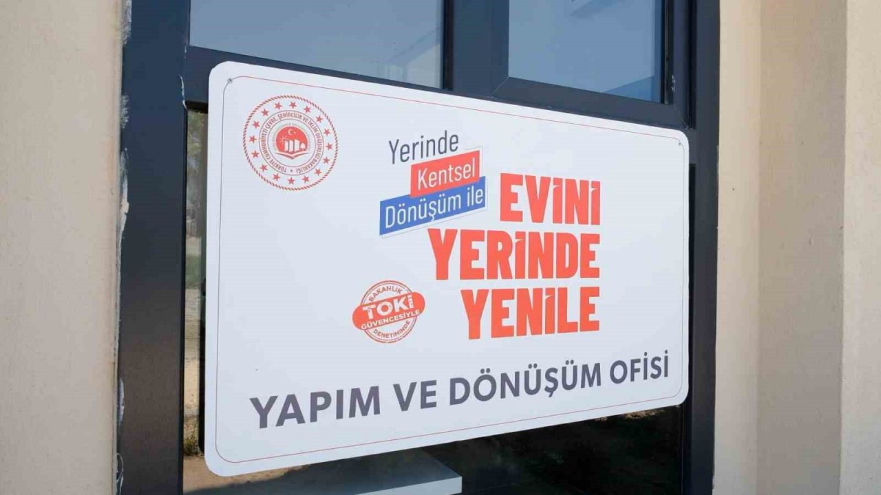 "Yerinde Dönüşüm" projesine başvurular 17 Temmuz’da başlıyor