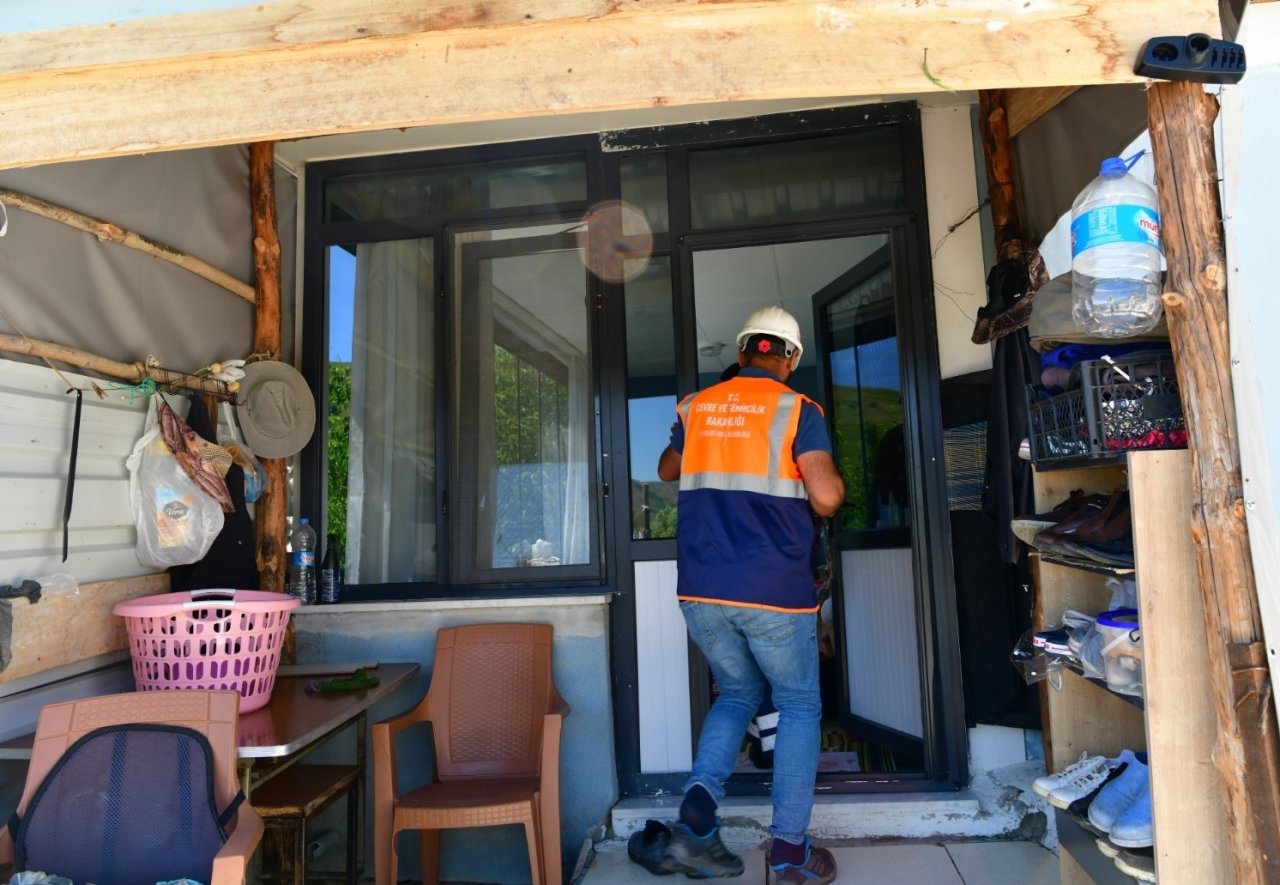 Tunceli’de hasar tespit çalışmaları sürüyor