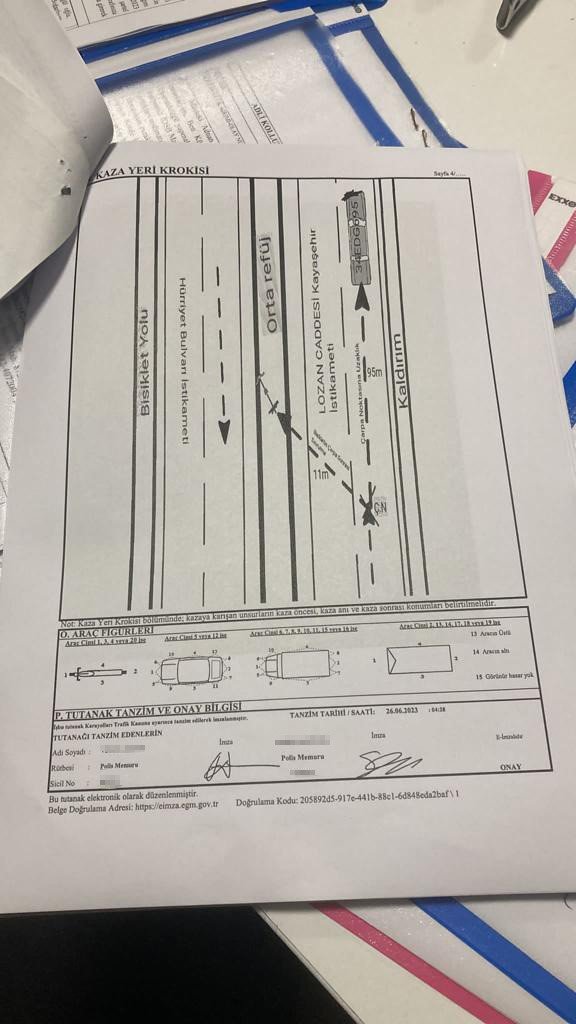 Aşırı hız 17 yaşındaki çocuğun ölümüne neden oldu
