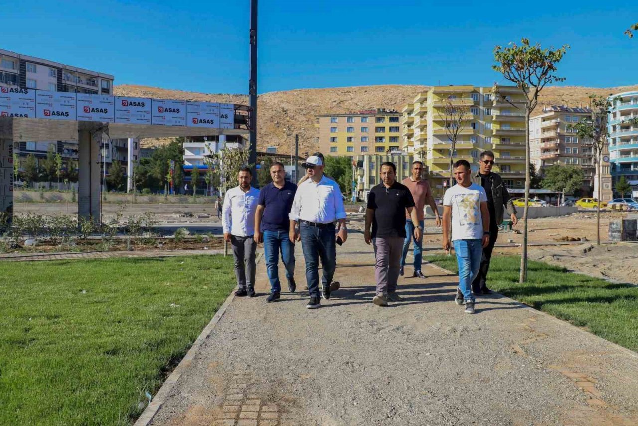 Genel Sekreter Çiftçi, Silvan’da devam eden çalışmaları inceledi