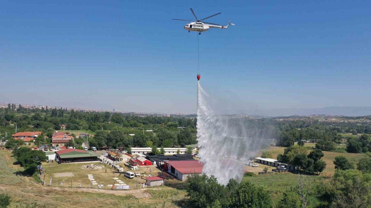 Atıl malzemeler arama kurtarma ve iş güvenliği parkuruna dönüştü