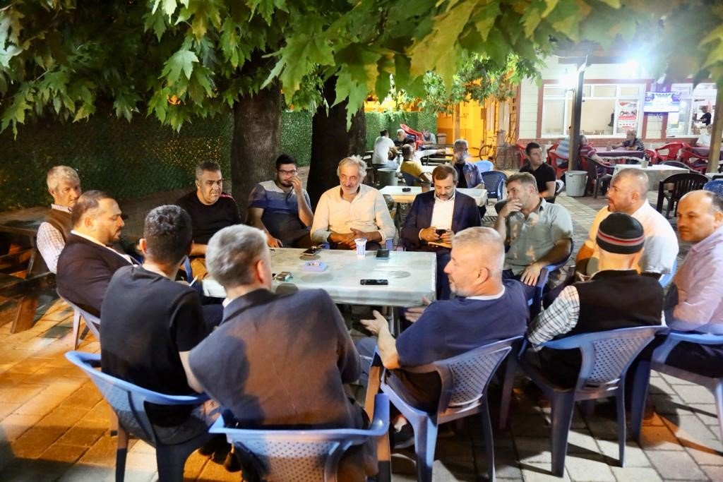 Başkan Işık vatandaşla iç içe