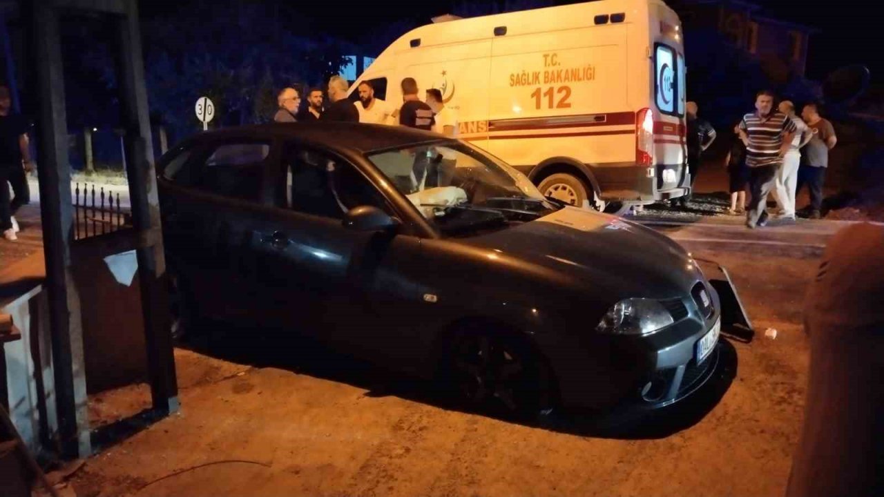 Sinop’ta iki otomobil çarpıştı: 2 yaralı