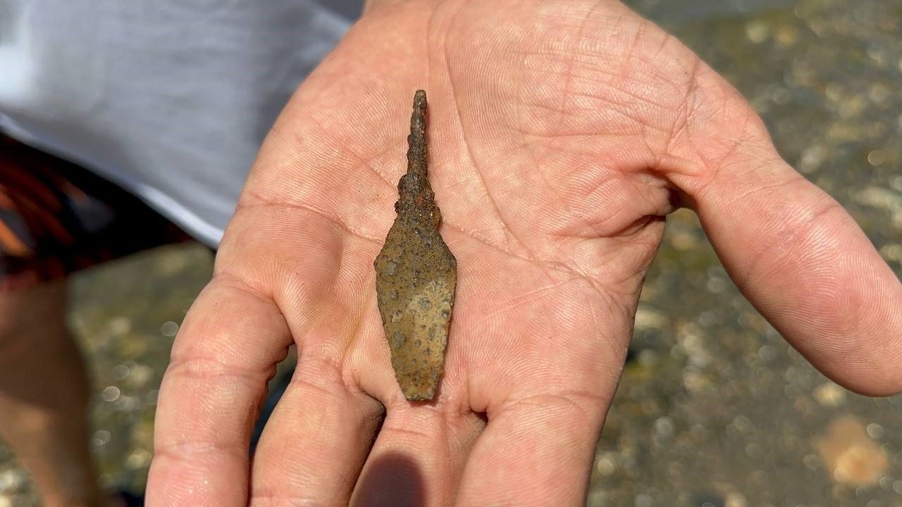 İznik Gölü’nden 2000 yıllık ok çıktı