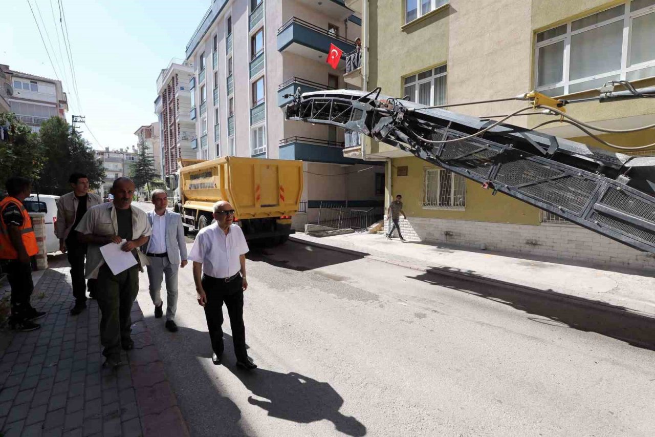 Yenimahalle Belediyesinden alt yapı atağı