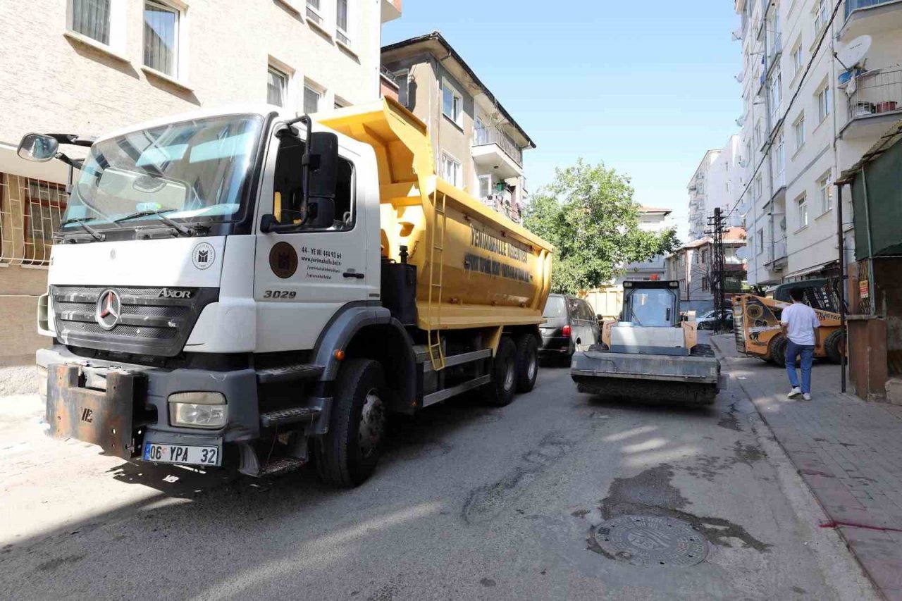 Yenimahalle Belediyesinden alt yapı atağı