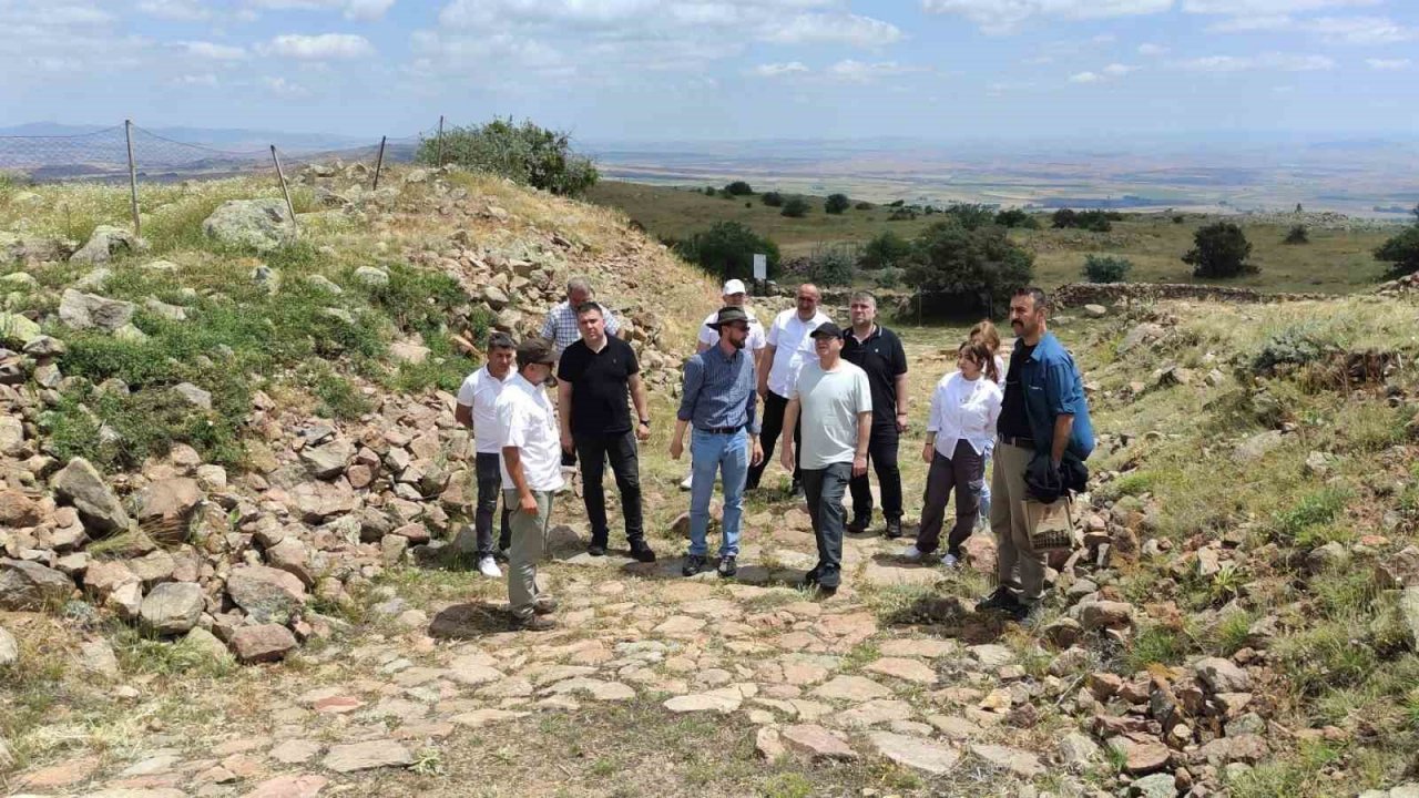 Kerkenes Harabeleri’nde 2023 yılı kazı çalışmaları tamamlandı