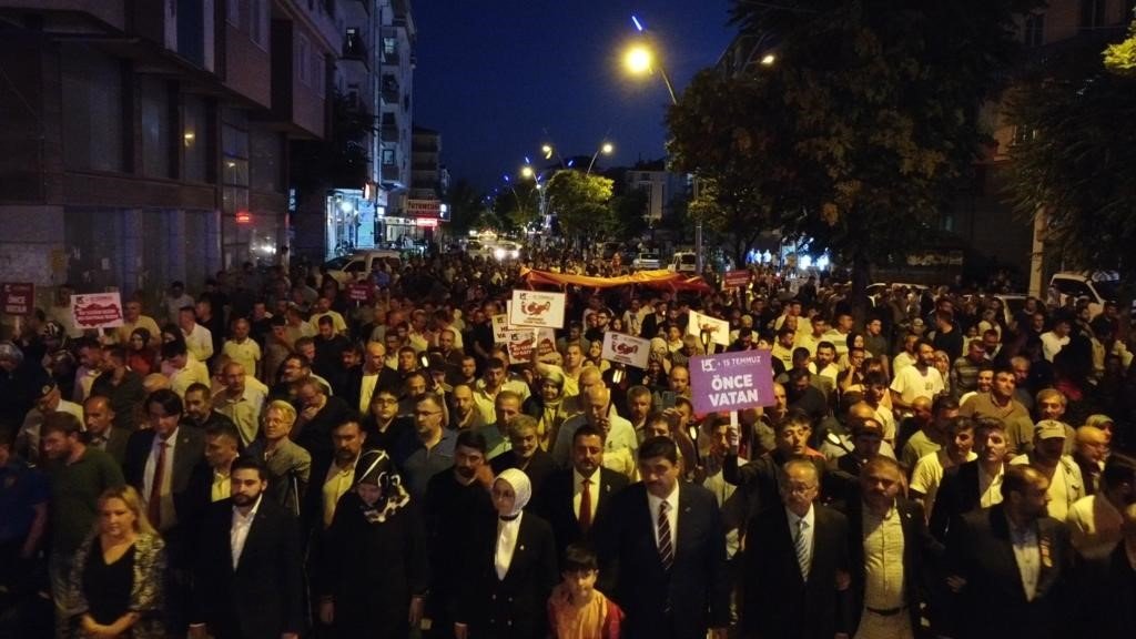 Kahramankazan’da 15 Temmuz’un 7’nci yıl dönümü anıldı