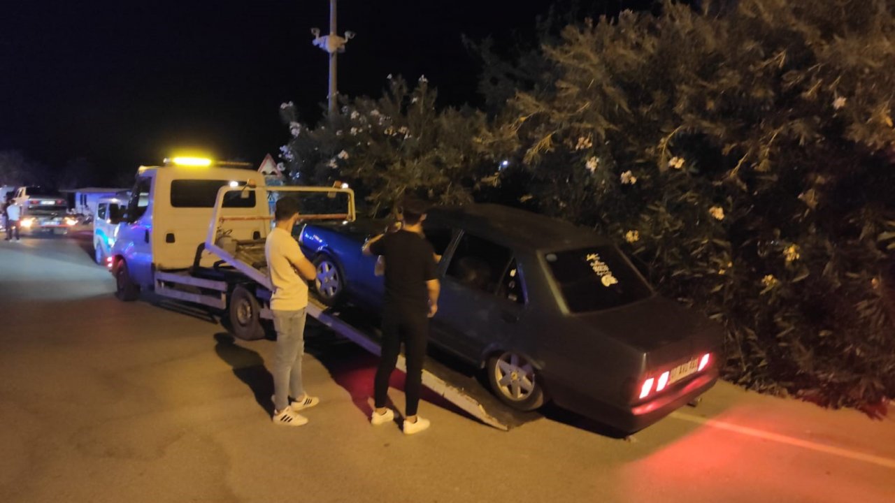 Gazipaşa’da trafik ekiplerinden abart egsoz ve gürültü denetimi