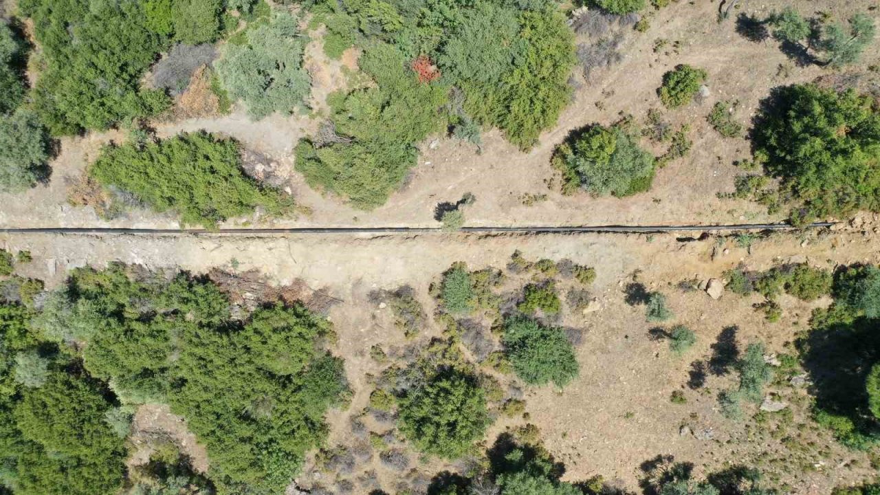 ASKİ, Söke Karakaya’ya Beşparmak Dağları’nın zirvesinden su sağladı