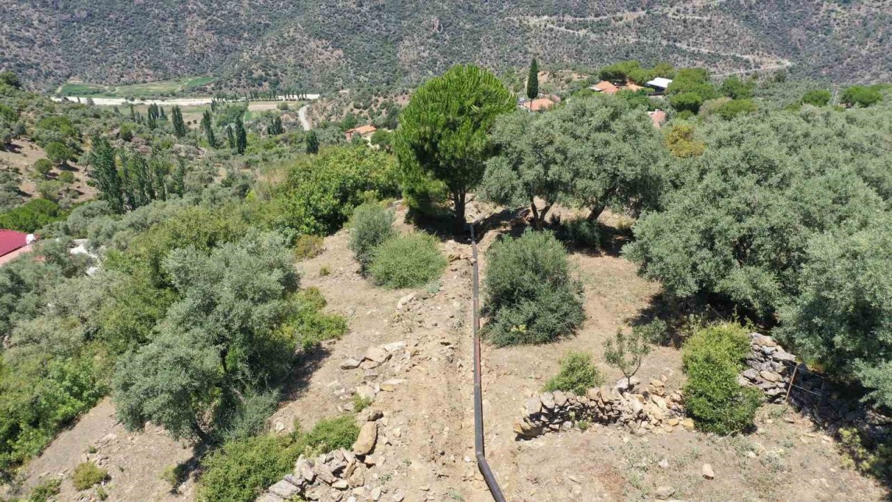 ASKİ, Söke Karakaya’ya Beşparmak Dağları’nın zirvesinden su sağladı