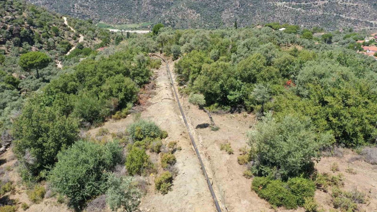 ASKİ, Söke Karakaya’ya Beşparmak Dağları’nın zirvesinden su sağladı