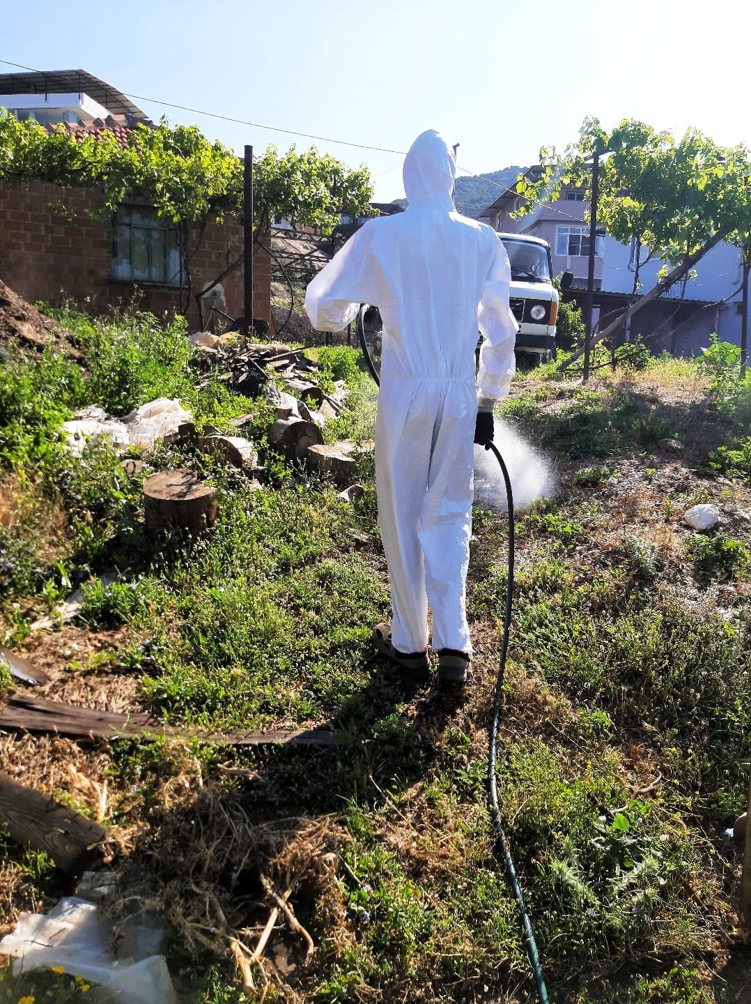 Çine’de sineklerle mücadele aralıksız sürüyor