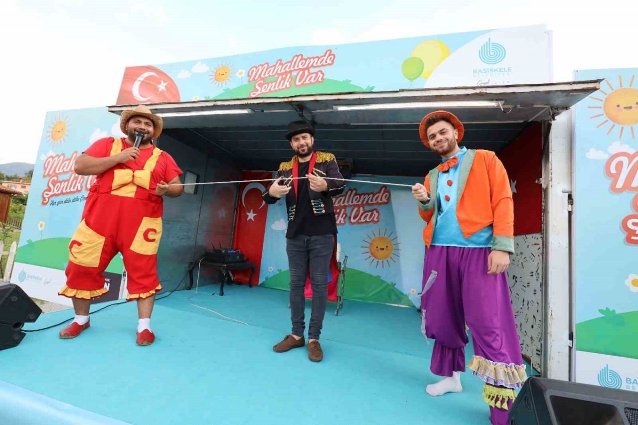 Başiskele’de çocuklar bu yaz eğlenceye doyacak