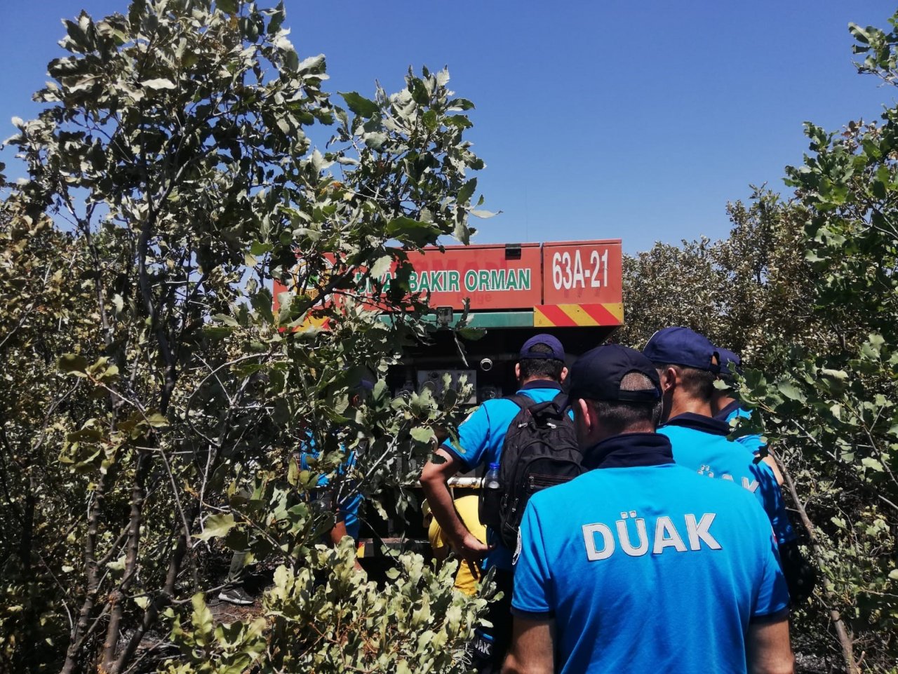 Diyarbakır’da 18 saattir devam eden yangın kontrol altına alındı