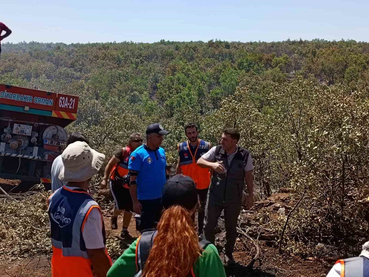 Diyarbakır’da 18 saattir devam eden yangın kontrol altına alındı
