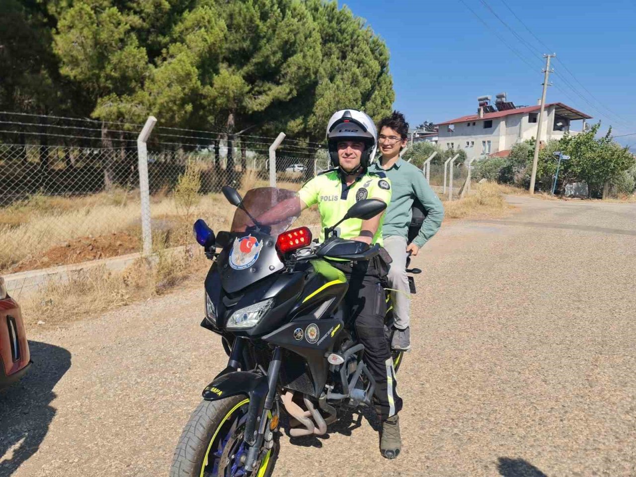 Fethiye’de Kuran Kursu öğrencilerine güvenli trafik eğitimi verildi