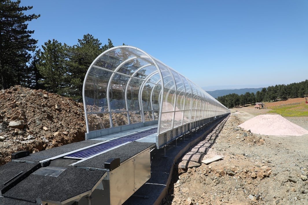 Gediz Murat Dağındaki yürüyen bant bölge turizmine önemli katkı sağlayacak