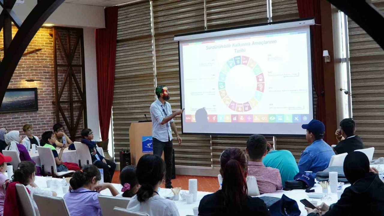 Gençler; ’Dünya Gençlik Becerileri Günü’nde Erciyes’te Buluştu